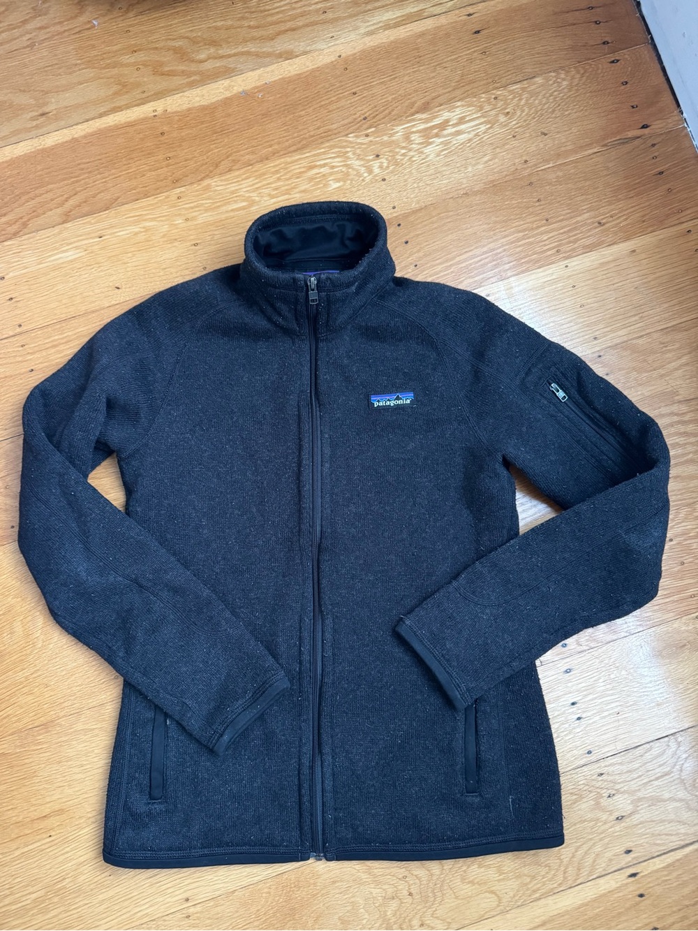Patagonia Full-Zip Black Jacket